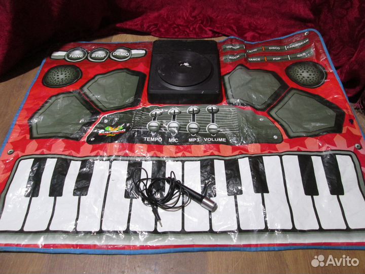 Детский музыкальный коврик