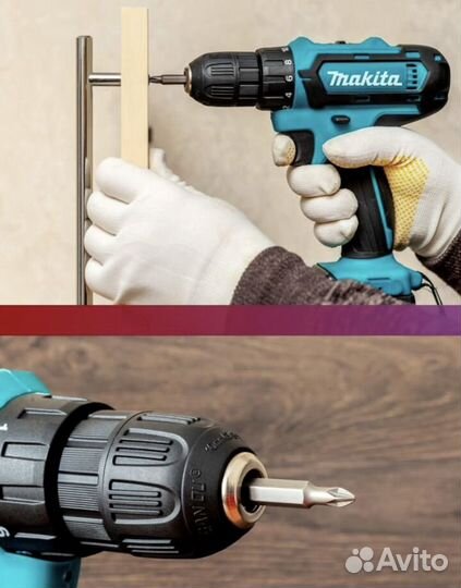 Дрель шуруповерт makita