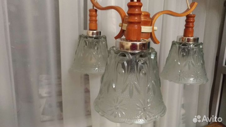 Люстра потолочная бу