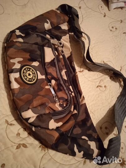 Сумка через плечо и через пояс