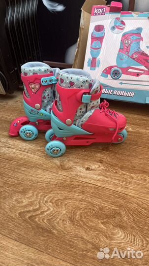 Коньки роликовые 2в1
