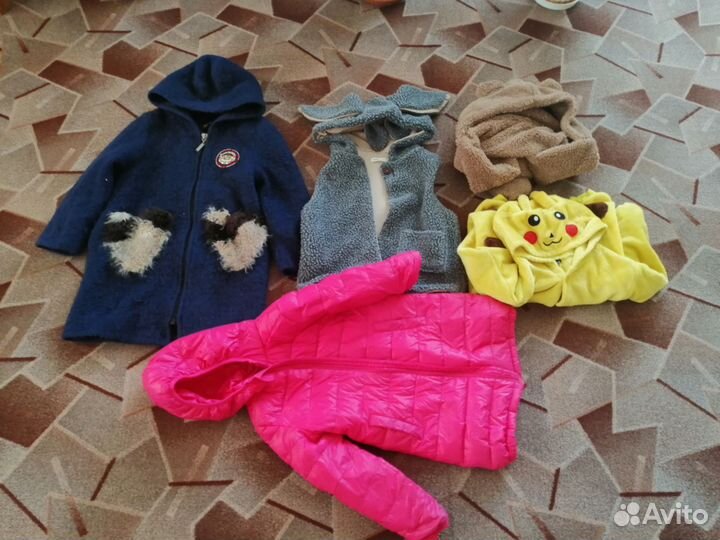Вещи пакетом на девочку 4-6 лет