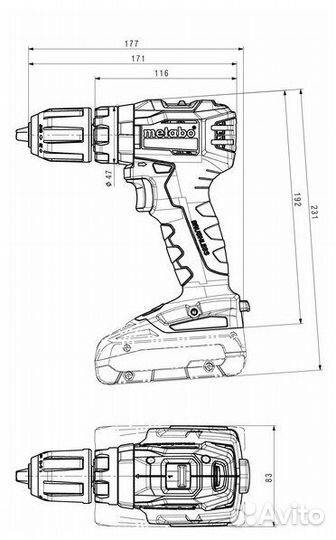 Дрель-шуруповерт Metabo SB 18 L BL 602331500