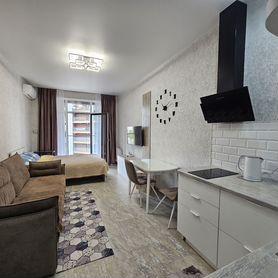 Квартира-студия, 30 м², 2 кровати