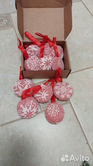 Новогодние игрушки ручная работа