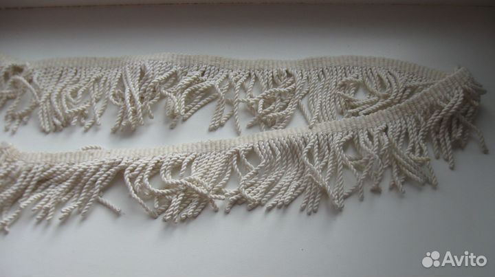 Для шитья и рукоделья тесёмка, бахрома из СССР