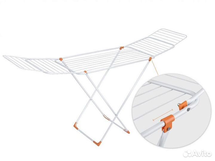 Сушилка для белья 20 м 25 м 220*50*90 см новая