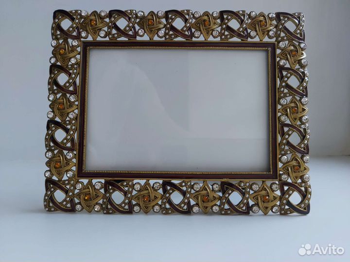 Фоторамка для фото со стразами