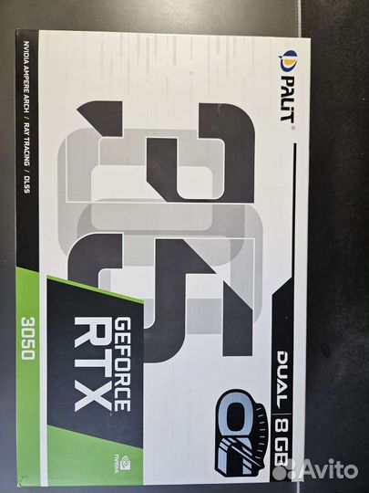 Видеокарта Palit GeForce RTX 3050 Dual OC