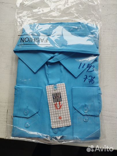 Рубашки школьные р. 122, р. 140, р. 146