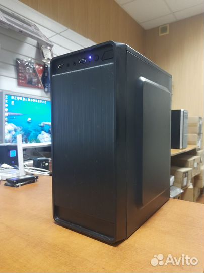 Компьютер игровой Intel Core i3-6100/8/SSD/GT1030