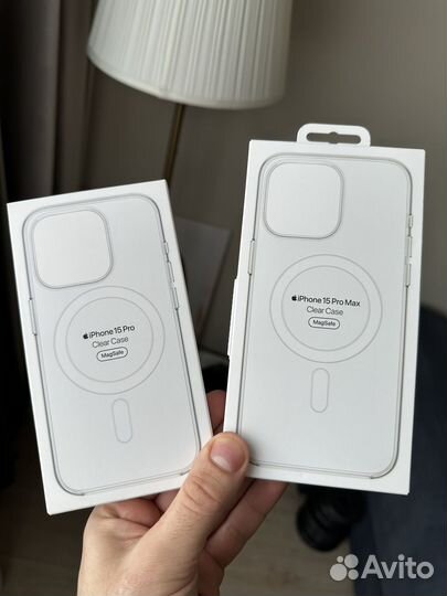 Чехол Apple Clear Case для iPhone 15 Pro (MagSafe)