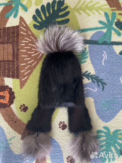 Шапка ушанка зимняя