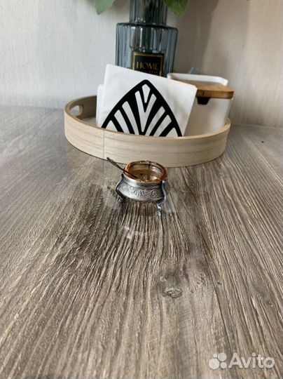 Солонка мельхиор СССР