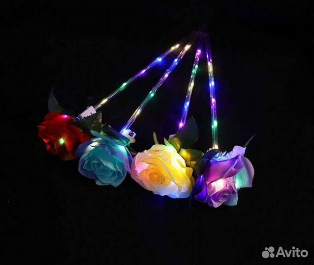 Волшебный светящийся шар с Розой внутри оптом