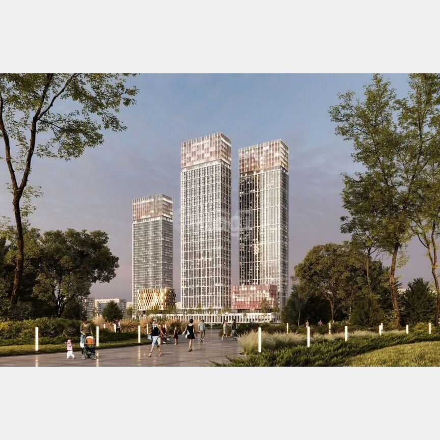 1-к. апартаменты, 41,7 м², 3/55 эт.