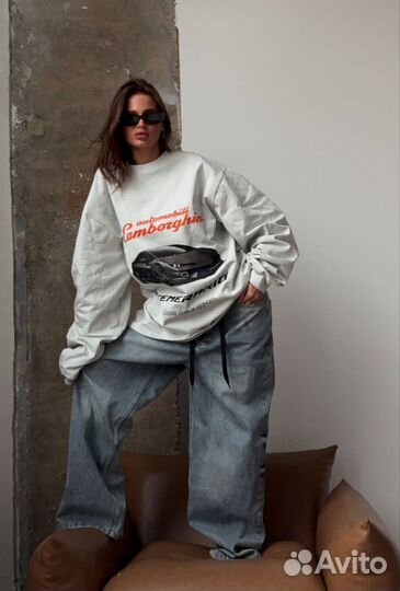 Свитшот Balenciaga lamborghini