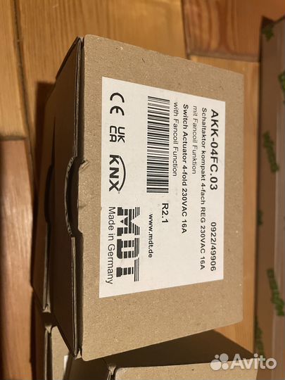 Модуль KNX для 3-х скоростного вентилятора