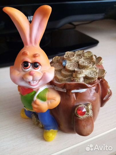 Копилка Заяц