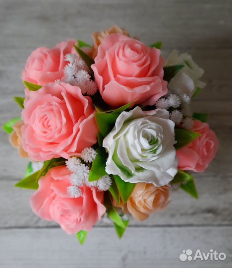 Интерьерные композиции из мыла