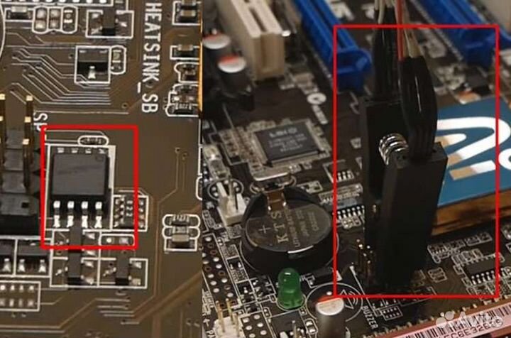 Перепрошивка, восстановление bios