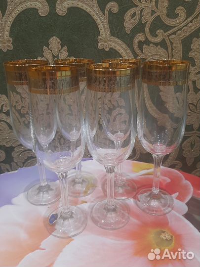 Бокалы богемские (Зайдите профиль)