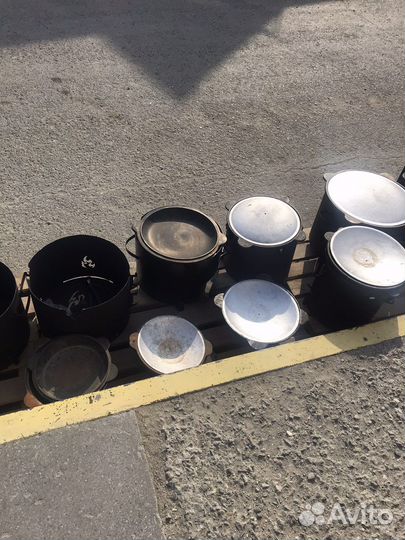 Казан чугунный