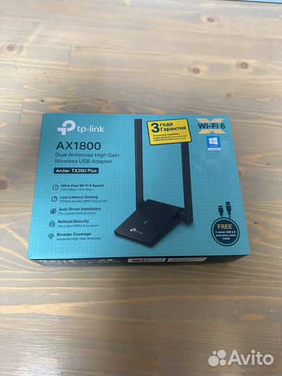 Wi-Fi адаптер TP-link Archer TX20U Plus