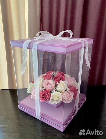 Мыльные розы светильник