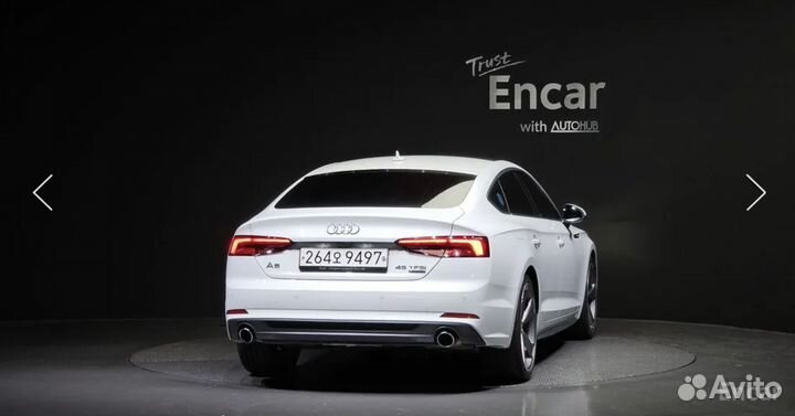 Audi A5 2.0 AMT, 2019, 55 722 км