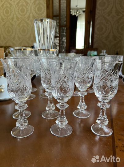 Хрустальные фужеры