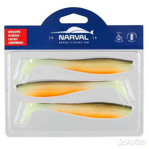 Силиконовая приманка Narval Choppy Tail 14cm #049