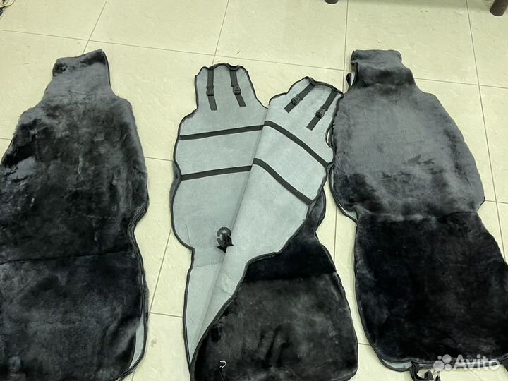 Меховые накидки натуральные овчина