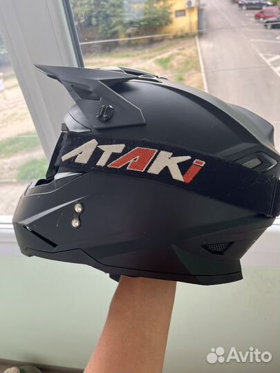 Шлем кроссовый бу