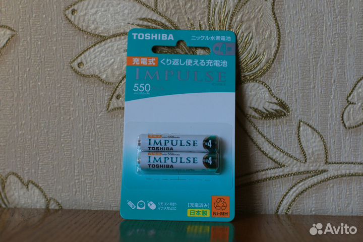 Японские аккумуляторы Eneloop,Toshiba,Fujitsu