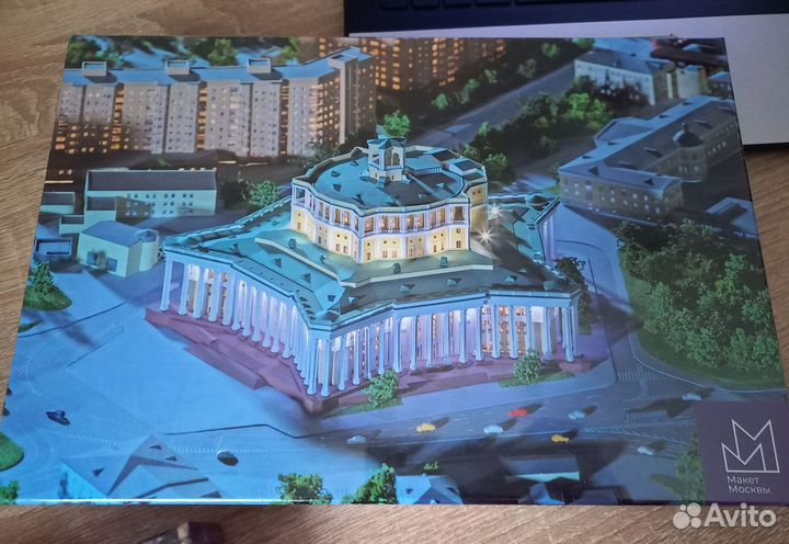 Пазлы макета москвы серия Город на ладони