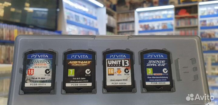 Unit13/ridge racer/Asphalt/Assassin PS Vita