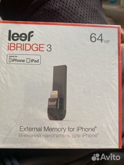 Leef ibridge 3 Внешний накопитель для Айфон