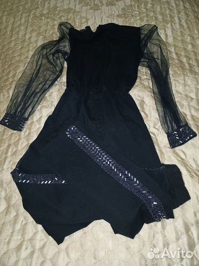 Комбинезон для девочки нарядный