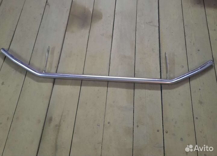 Защита переднего бампера на toyota