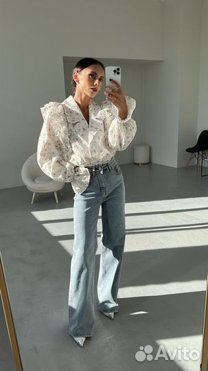 Рубашка жакет блуза топ в стиле бохо