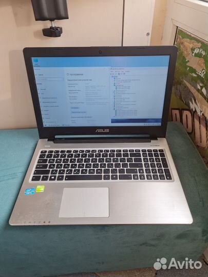 Среднеигровой asus K56 i5-3337/8Gb/SSD/GeForce 740