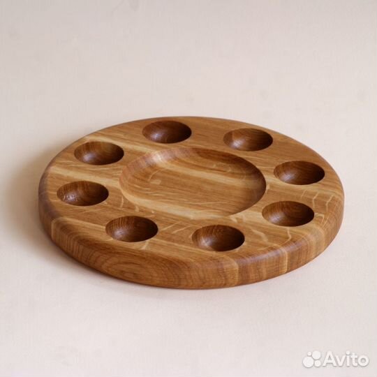 Пасхальная подставка для кулича и 8 яиц