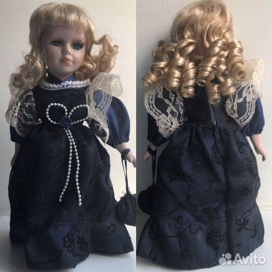 Кукла фарфоровая