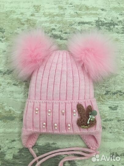 Шапка зимняя для девочки