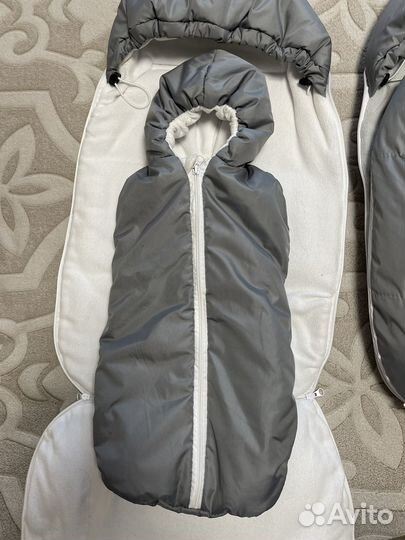 Зимний конверт для новорождённых выписку