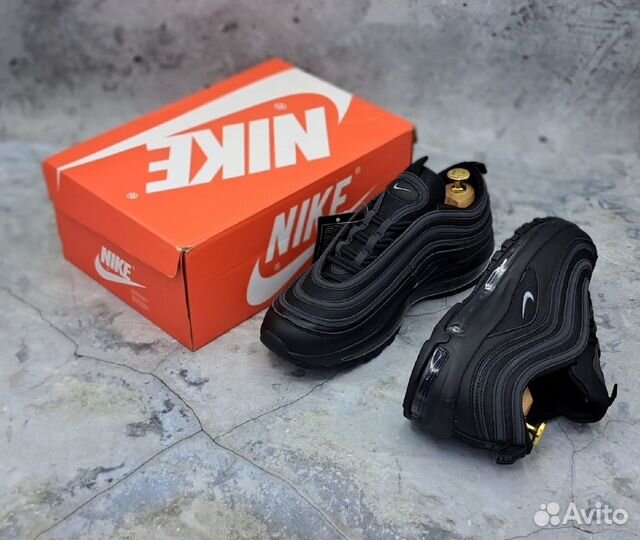 Кроссовки nike air max 97 черные