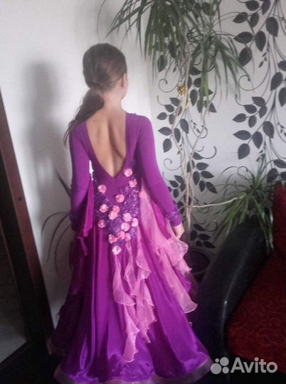 Платье для бальных танцев Ю1 Торг