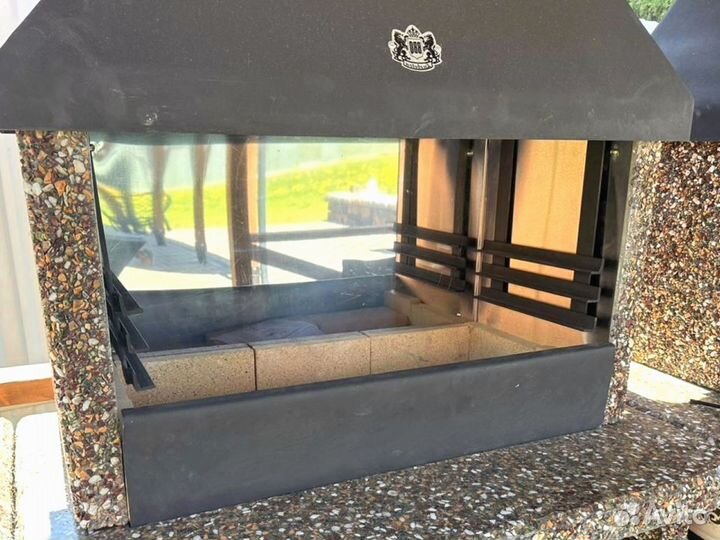 Модульные печи барбекю, модуль под казан