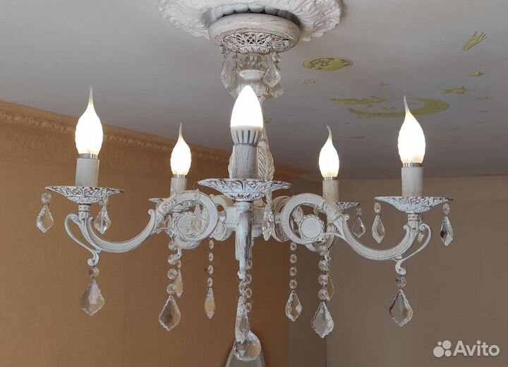 Люстра потолочная бу